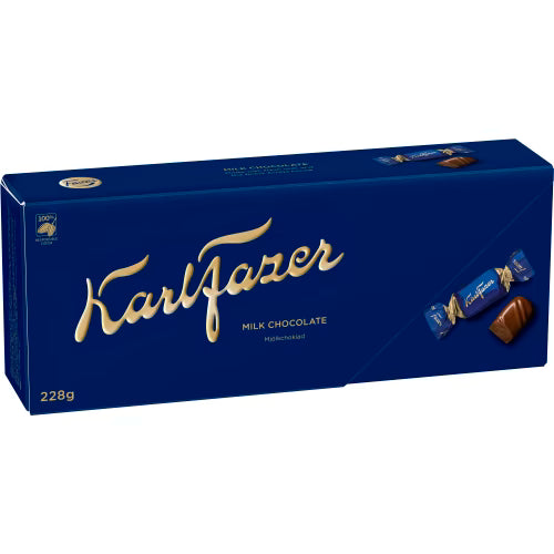 Fazer Mjölkchoklad Box - Milk Chocolate box 228g