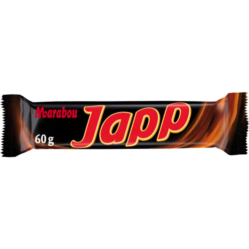 Marabou Japp Dubbel - Soft Caramel and Chewy Nougat Covered in Milk Chocolate 60g