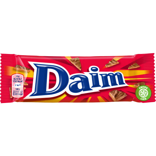 Marabou Daim - Crispy Almond Caramel Coated in Milk Chocolate 28g