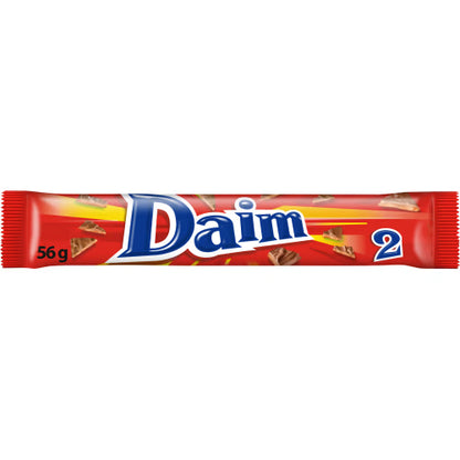 Marabou Daim Dubbel - Crispy Almond Caramel Coated in Milk Chocolate 56g