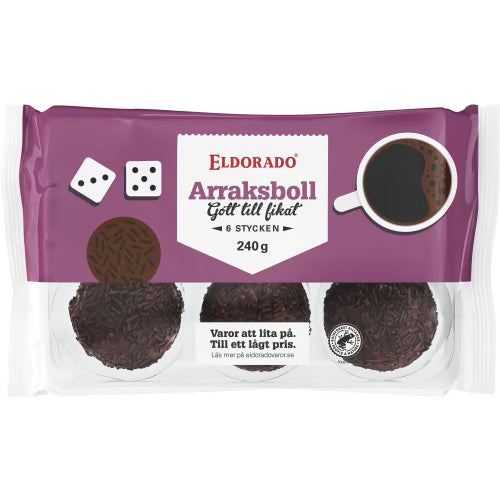 Arraksboll 6-pack- Arraks ball 240g