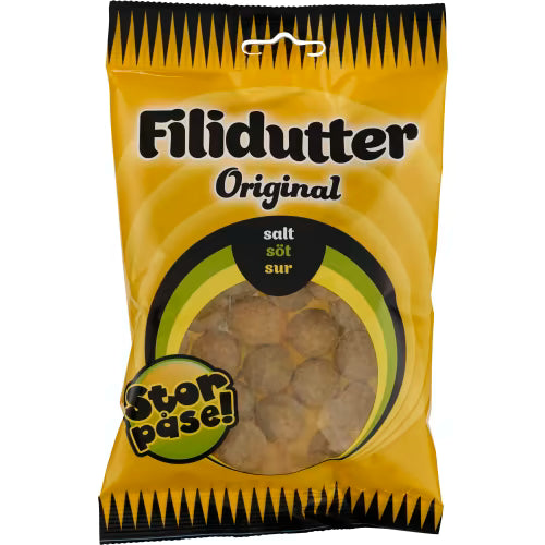 Filidutter Salty Original - Hard Salty Candies 140g