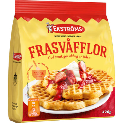 Frasvåfflor Mix Ekströms - Waffles Mix 420g
