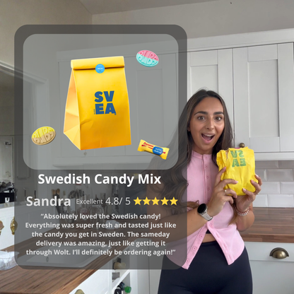 Licorice Swedish Mix Small 50g