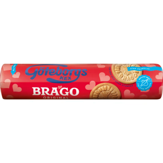 Brago Original - Mild Vanilla flavor Biscuits 225g