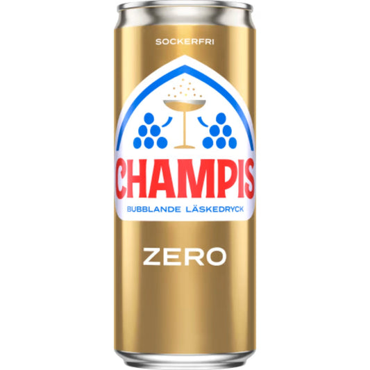 Champis Zero Burk - Soft Drink with Apple and Grape Flavor Sugar-Free 33cl