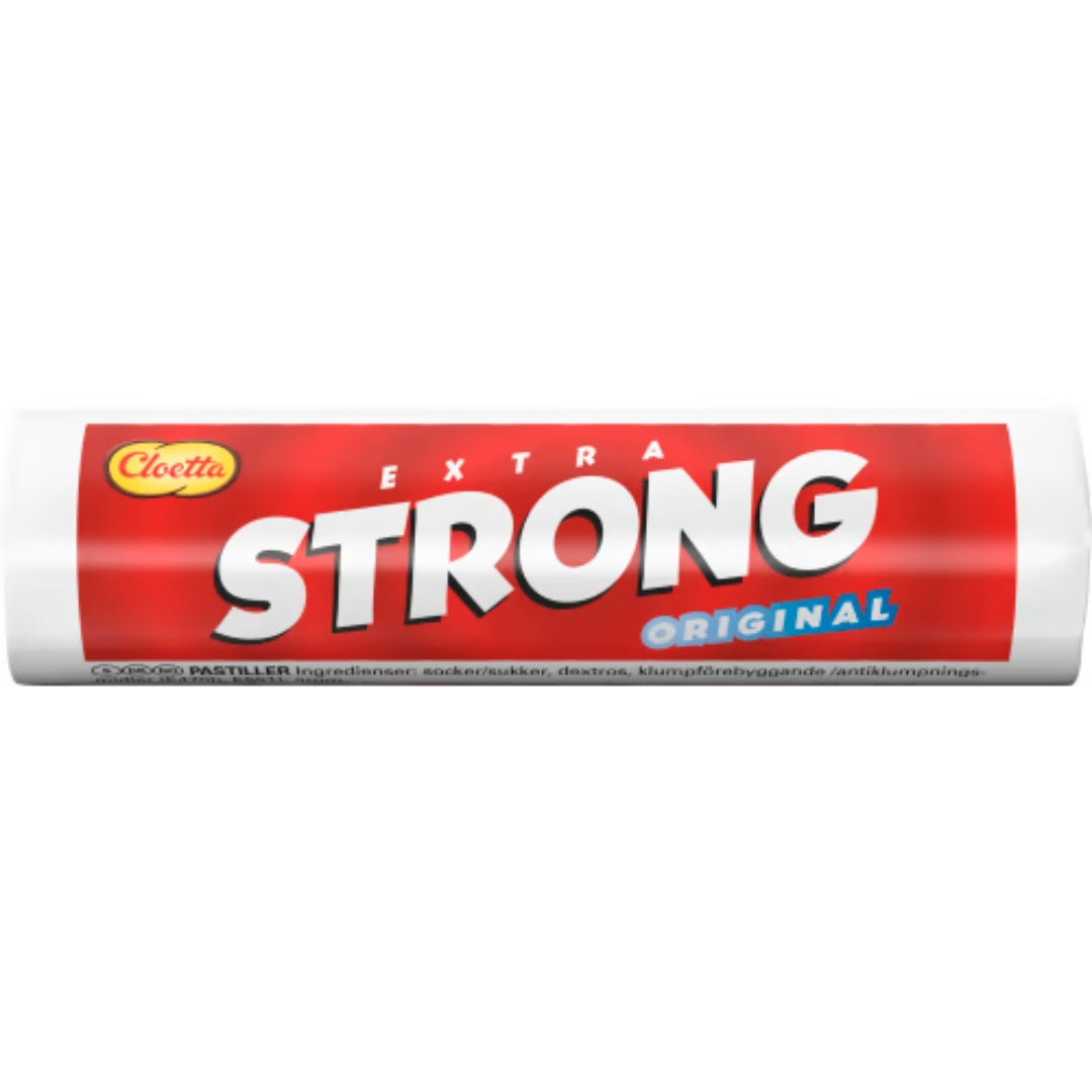 Cloetta Extra Strong Original - Mint Pastilles 25g
