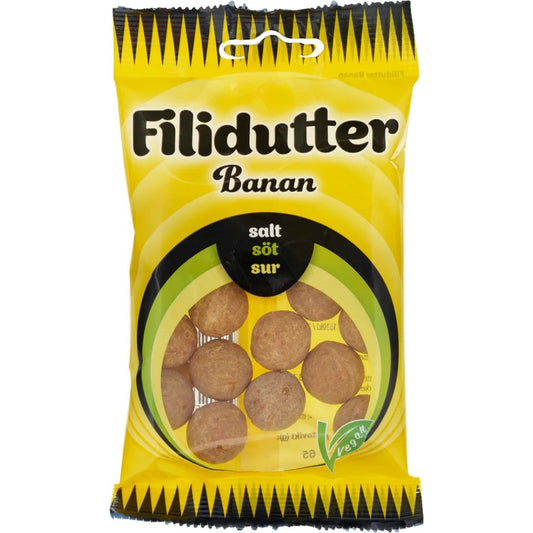 Filidutter Original Banan - Hard Fruit Candies 65g