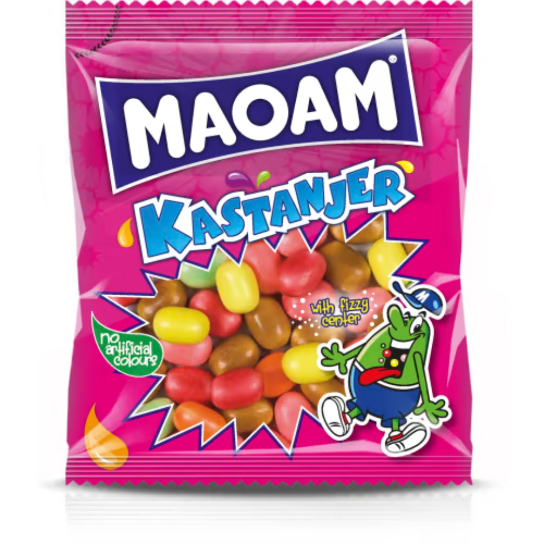 Haribo Kastanjer - Classic Candy with Creamy Texture and Sweet flavor 120g