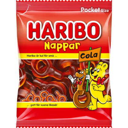 Haribo Nappar Cola - Cola Paficiers 80g