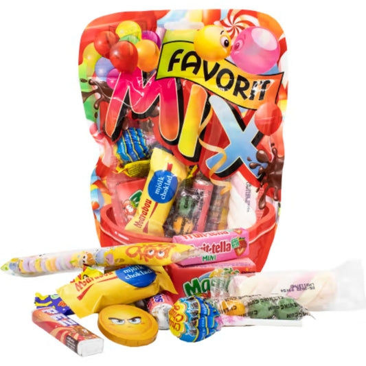 Hulten Favoritmix - Bag filled with Lollipops, Chocolate, and Sweets 147g