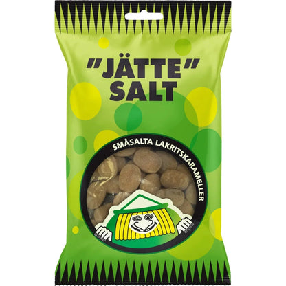 Jättesalt Original - Swedish salty licorice 65g
