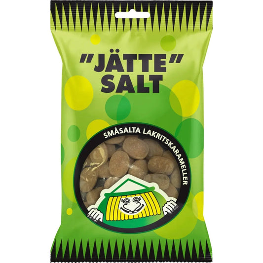 Jättesalt Original - Swedish salty licorice 65g