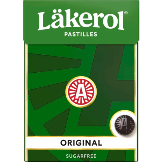 Läkerol Original – Liqourice & Menthol Pastilles 25g