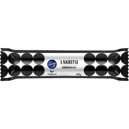 Fazer Lakritsi Original Stång - Soft Licorice stick 20g