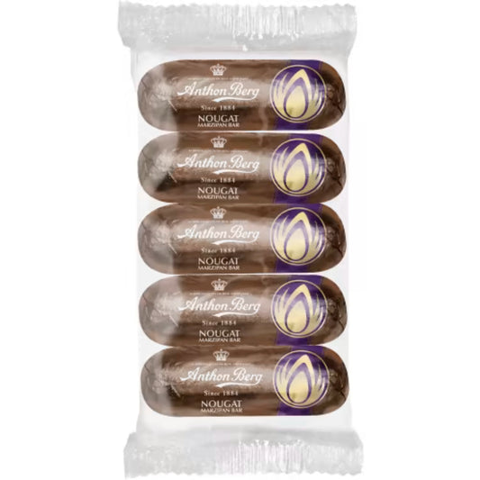 Anthon Berg Marsipanbröd Nougat - Chocolate Covered Marzipan with Nougat 125g