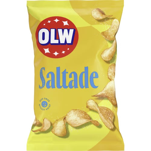 OLW Potatischips Saltade - Salted Chips 175g