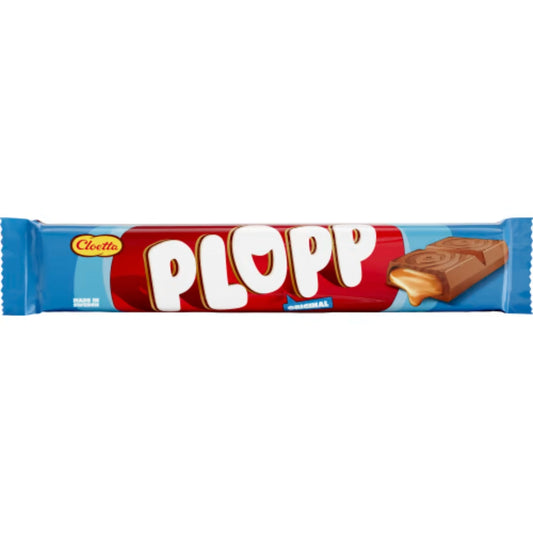 Cloetta Plopp Dubbel - Chocolate with Caramel 50g