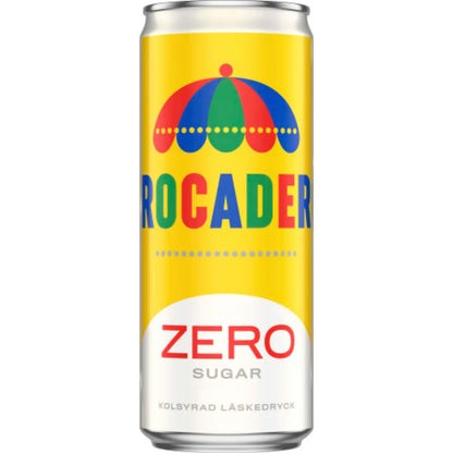 Trocadero Zero Läsk Burk - Zero Soft Drink with Orange and Apple Flavor 33cl