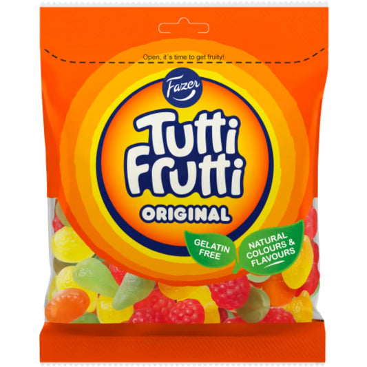 Fazer Tutti Frutti Original – Fruit Sweets 180g
