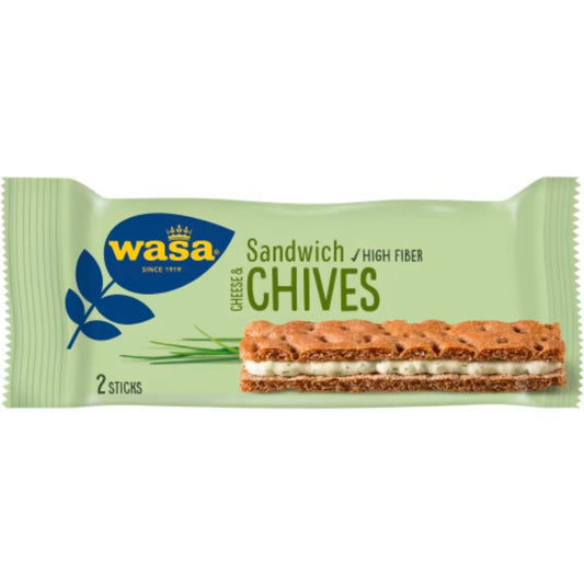 Wasa Cheese & Chives Sandwich 37g
