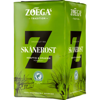 Zoégas Kaffe Skånerost - Dark Ground Filter Coffee 450g